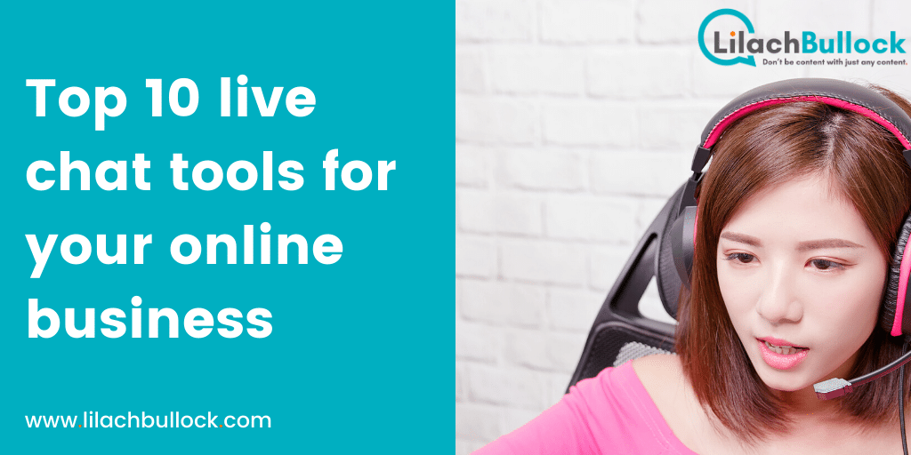 Top 10 live chat tools for your online business
