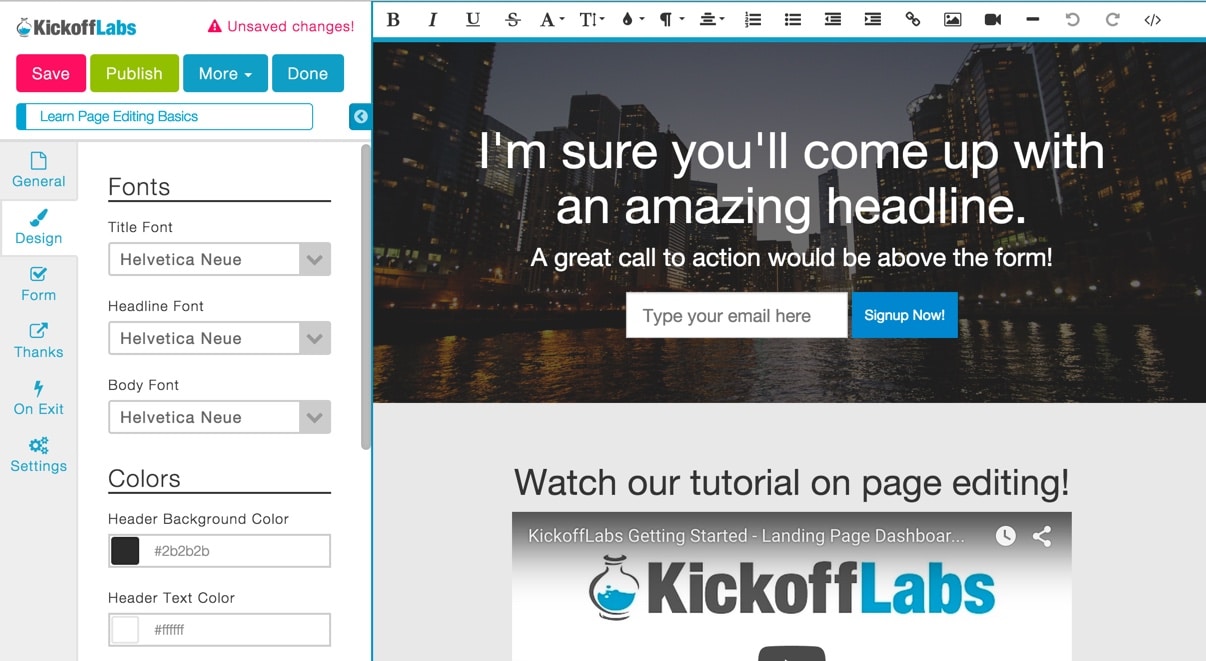 10 of the best landing page builders for marketers