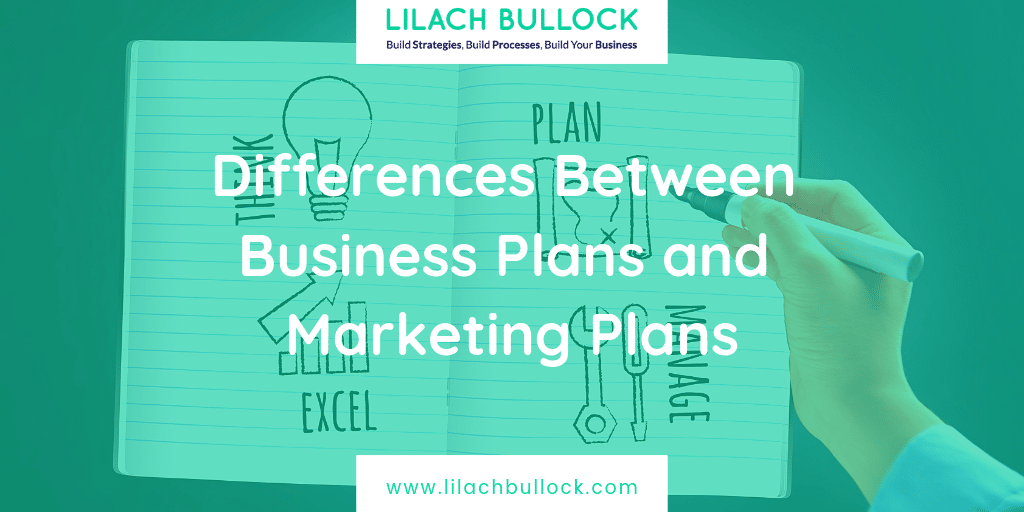 what is the difference between marketing plan and business plan
