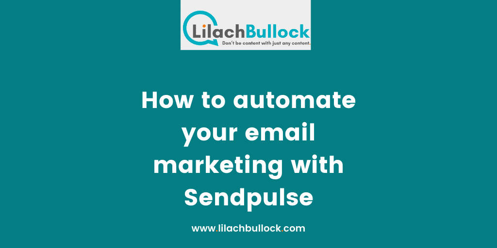 How to automate your email marketing with Sendpulse