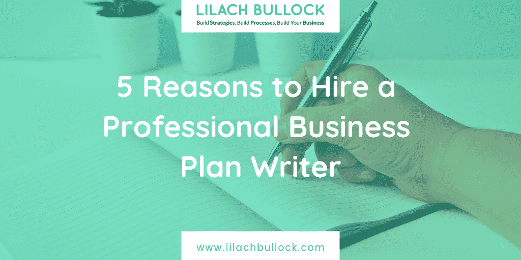 Hire a business plan writer