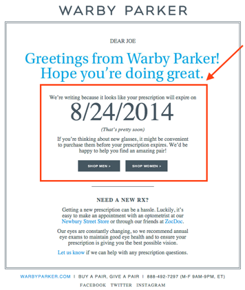 email marketing campaign template example