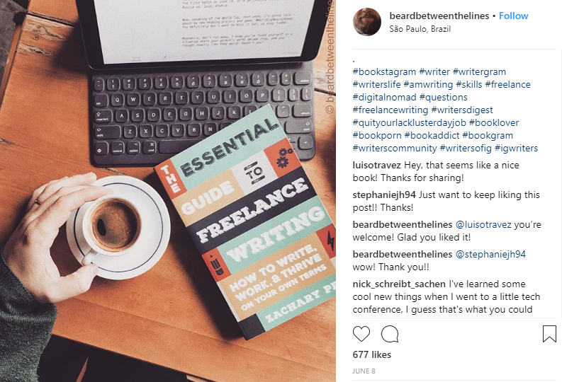 Your Writing Services On Instagram example
