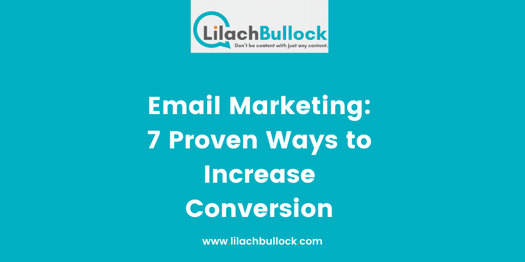 Email Marketing 7 Proven Ways to Increase Conversion