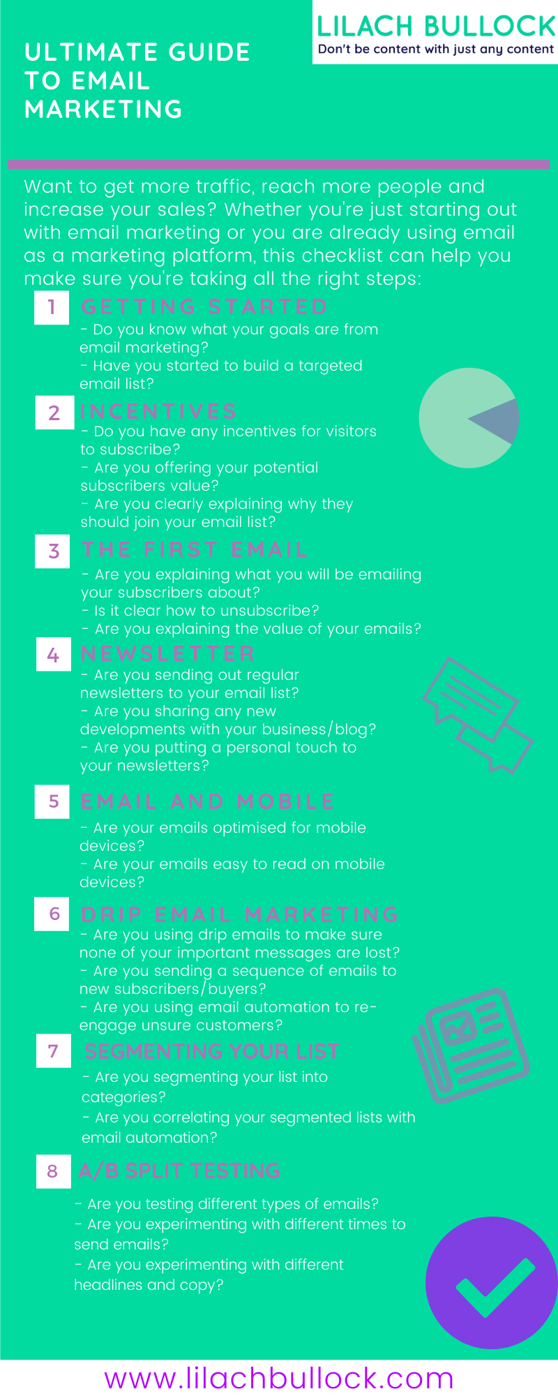 Ultimate guide to email marketing checklist