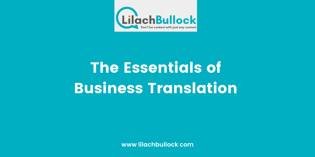 The Essentials of Business Translation