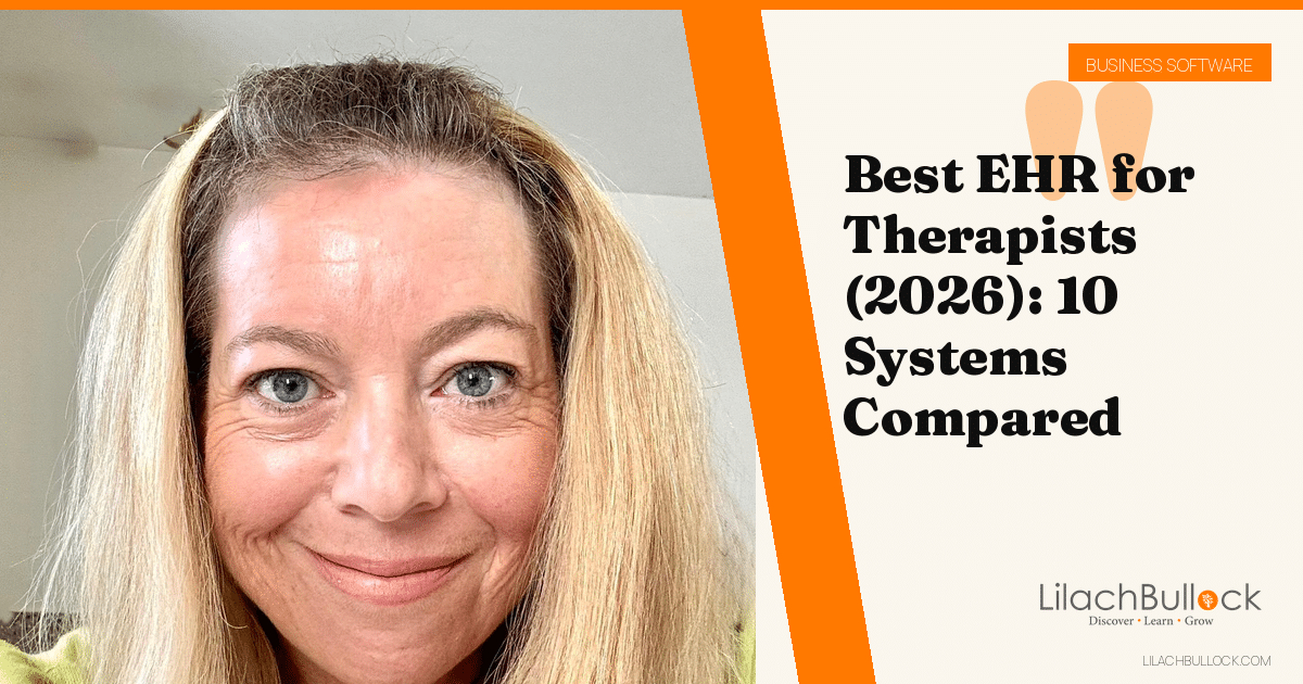 Best EHR for Therapists (2026): 10 Systems Compared