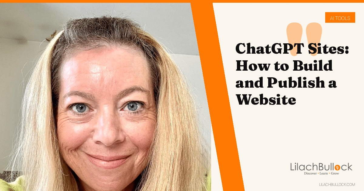 ChatGPT Sites: How to Build and Publish a Website in ChatGPT