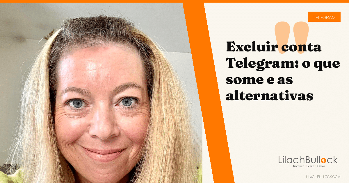Como excluir a conta do Telegram: o que some e alternativas (2026)