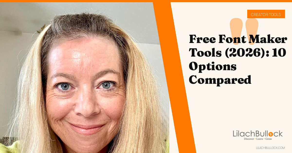 Free Font Maker Tools (2026): 10 Options Compared