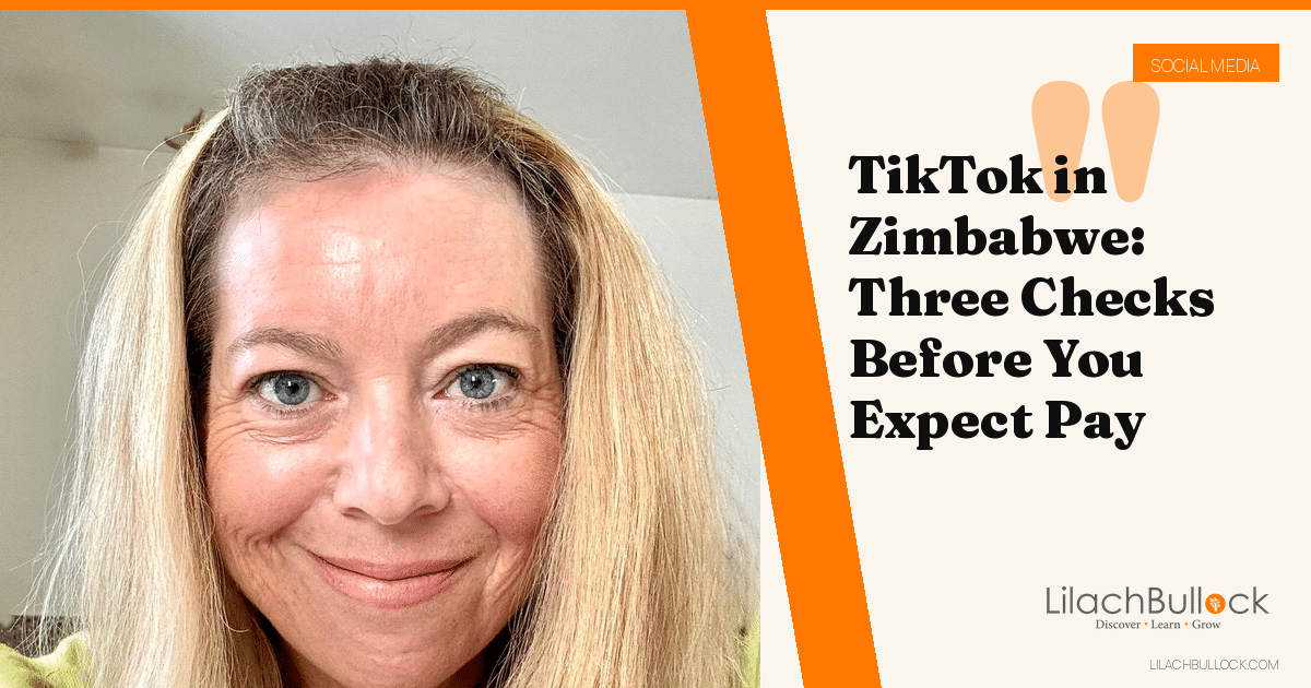 TikTok in Zimbabwe: Three Checks Before You Expect Pay