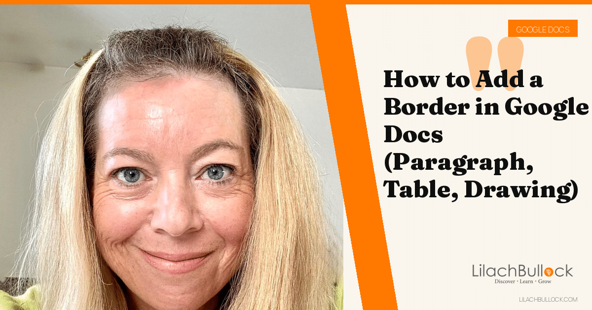 How to Add a Border in Google Docs (Paragraph, Table, Drawing)