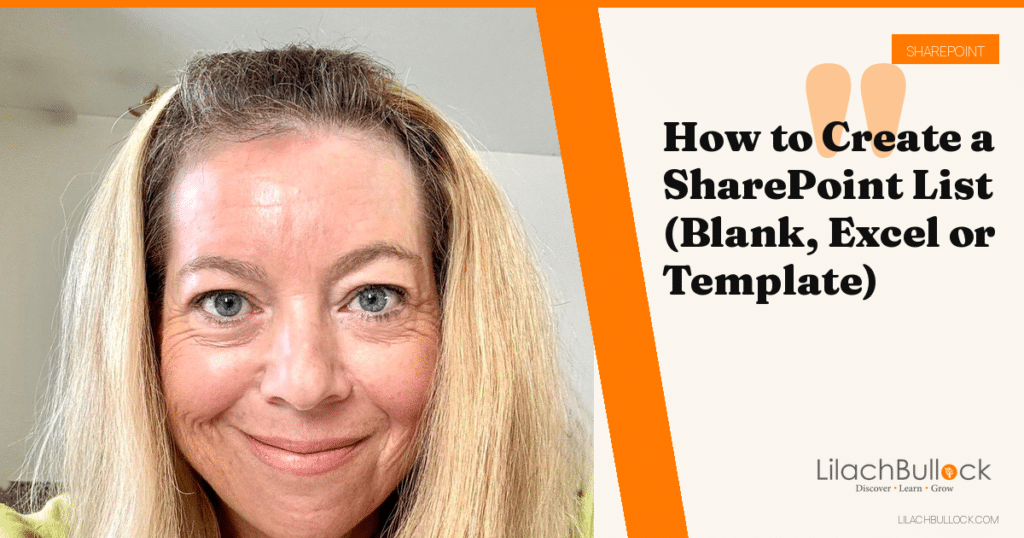 How to Create a SharePoint List From Excel or Scratch