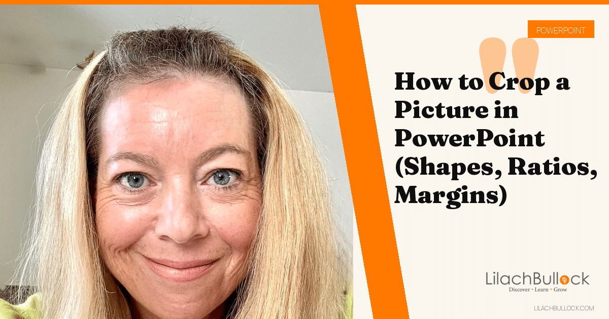How to Crop a Picture in PowerPoint (Shapes, Ratios, Margins)