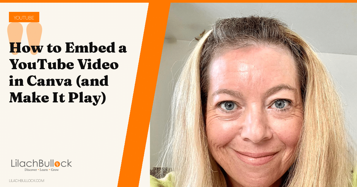 How to Embed a YouTube Video in Canva (and Make It Play)