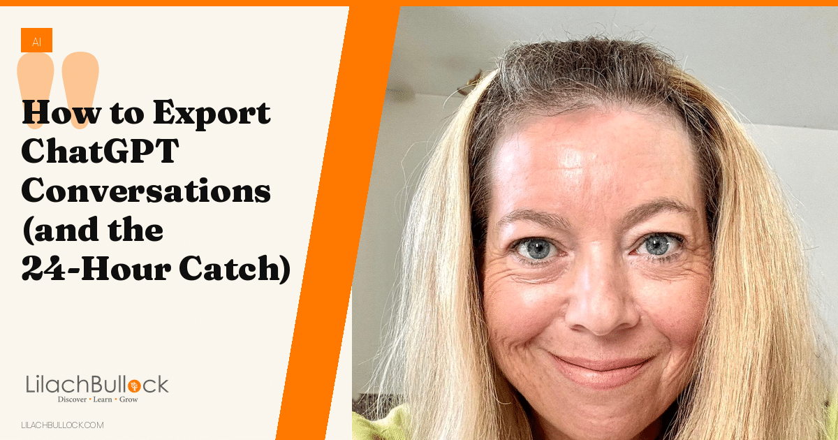How to Export ChatGPT Conversations (and the 24-Hour Catch)