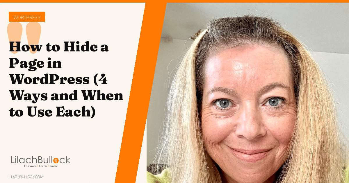 How to Hide a Page in WordPress (4 Ways and When to Use Each)