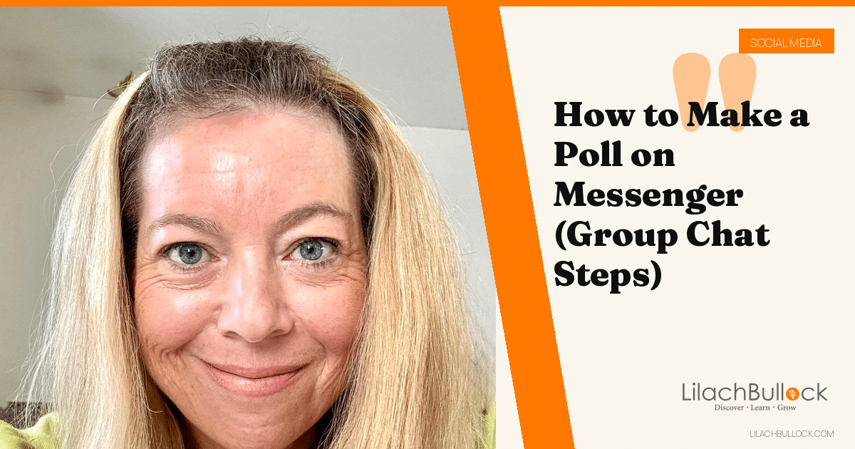 How to Make a Poll on Messenger (Group Chat Steps)