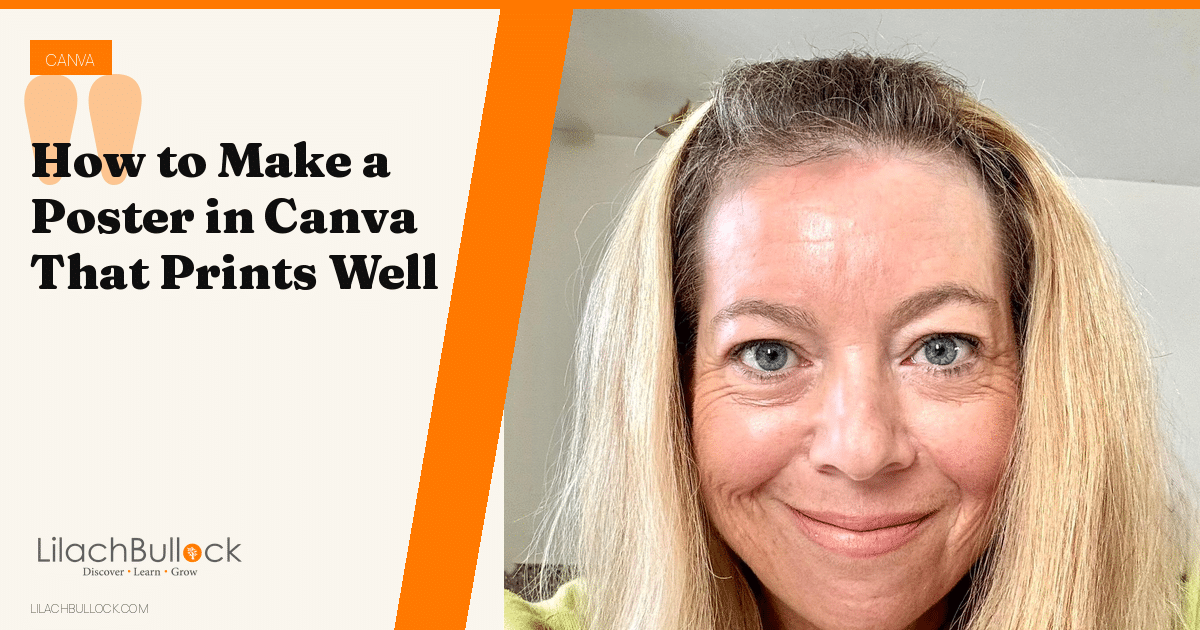 How to Make a Poster in Canva That Prints Well