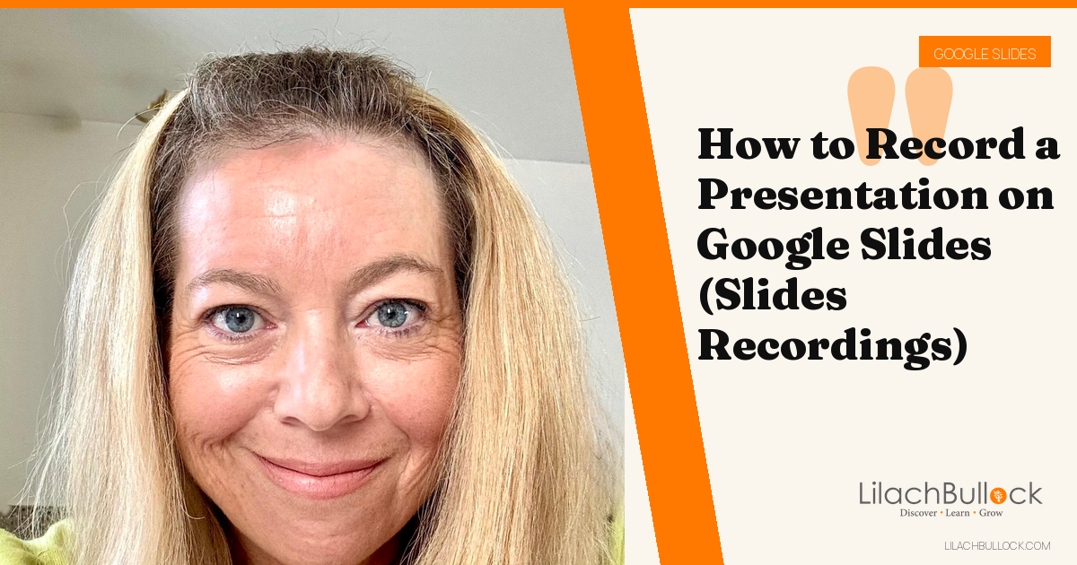 How to Record a Presentation on Google Slides (Slides Recordings)