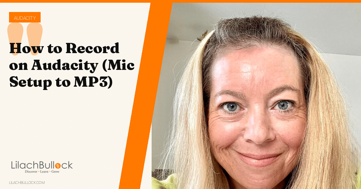 How to Record on Audacity (Mic Setup to MP3)