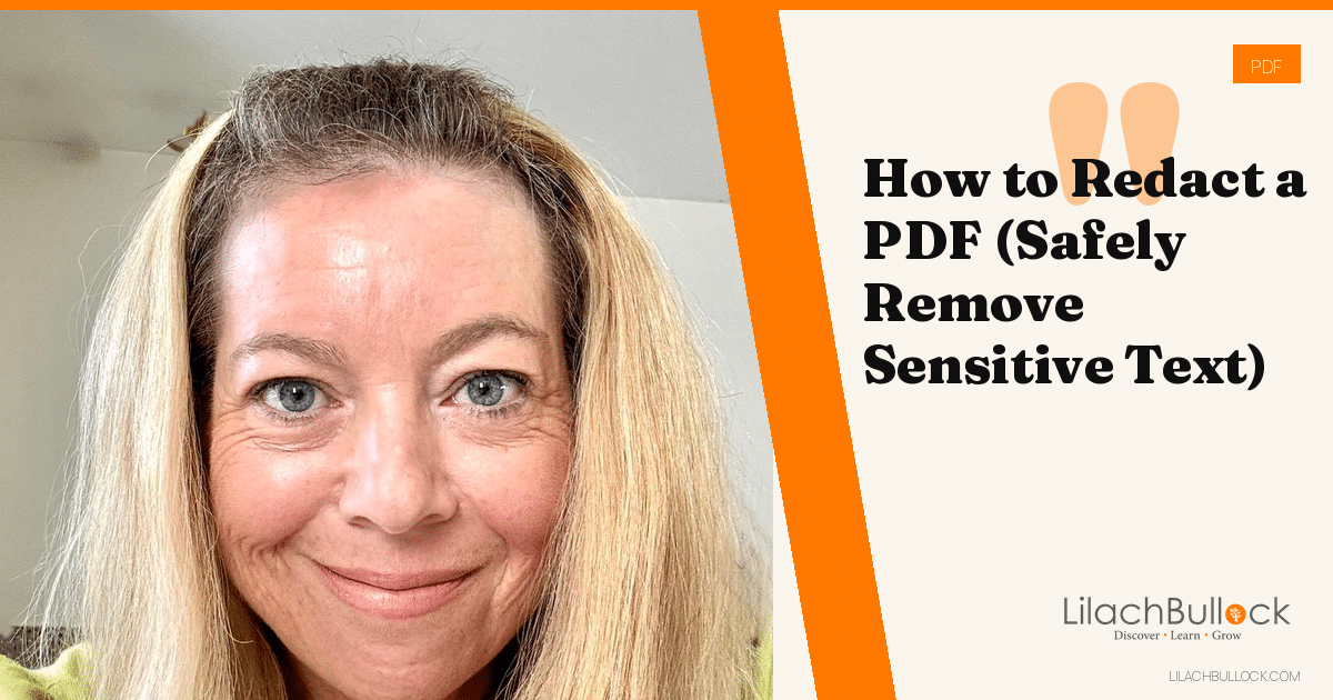 How to Redact a PDF (Safely Remove Sensitive Text)