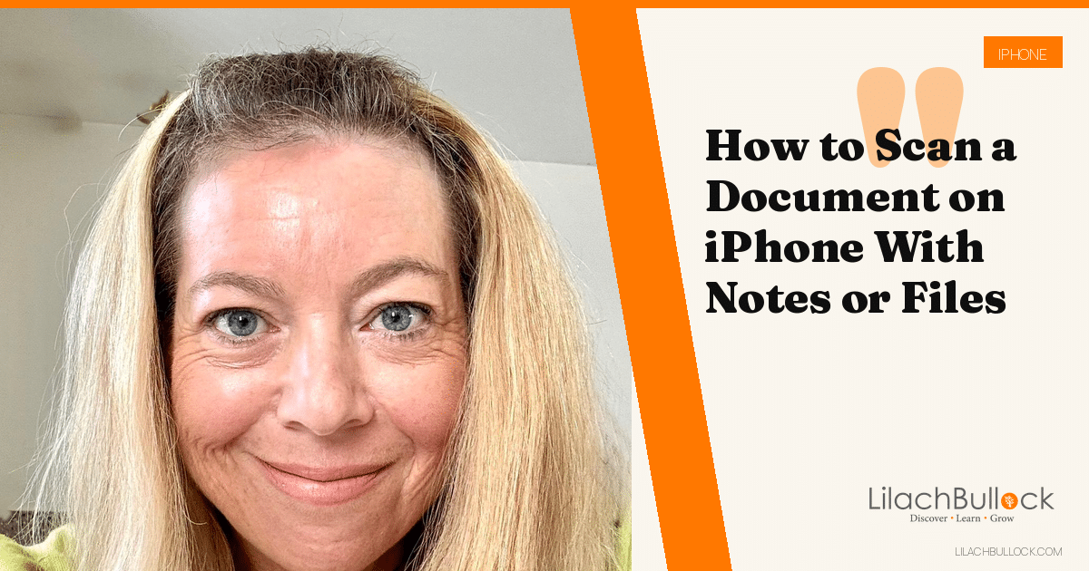 How to Scan a Document on iPhone With Notes or Files