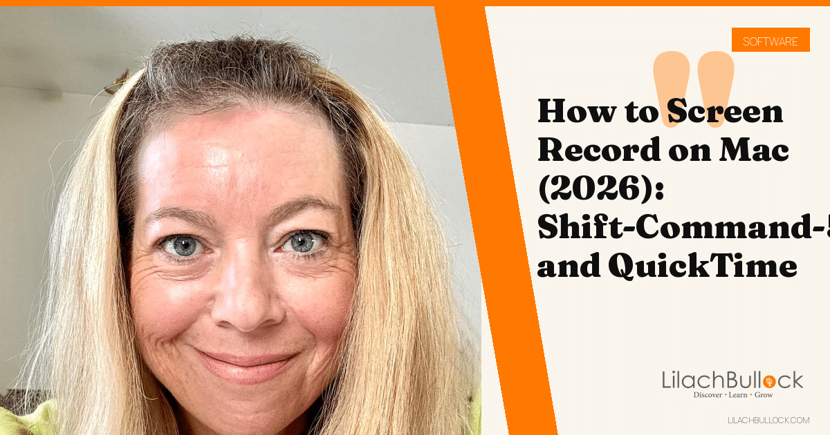 How to Screen Record on Mac (2026): Shift-Command-5 and QuickTime