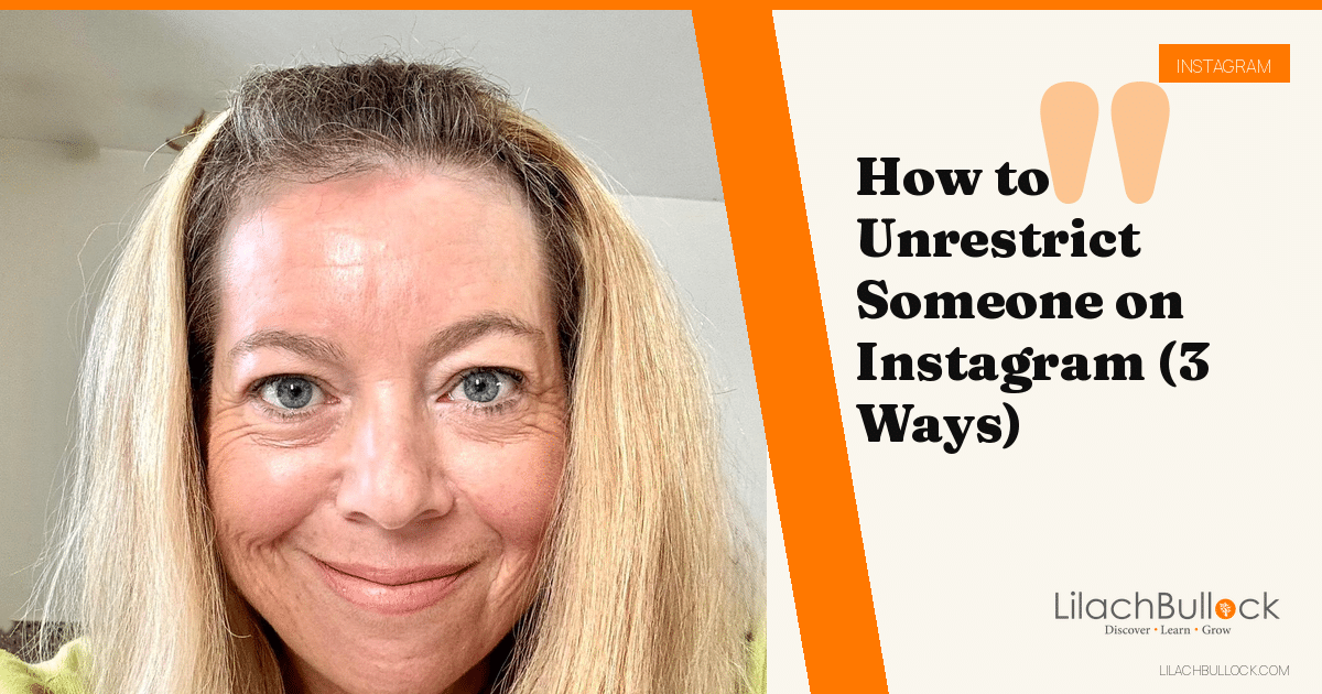 How to Unrestrict Someone on Instagram (3 Ways)