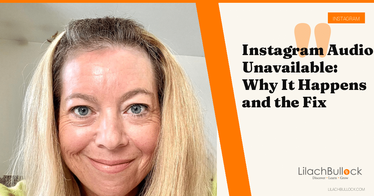 Instagram Audio Unavailable: Why It Happens and the Fix