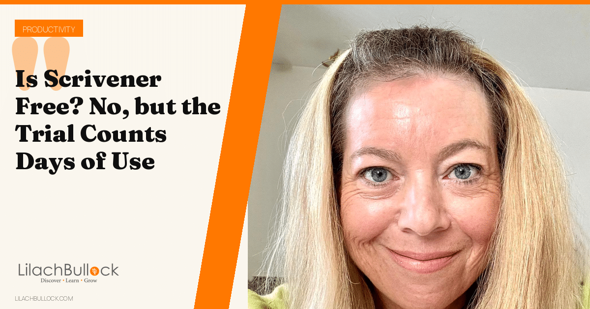 Is Scrivener Free? No, but the Trial Counts Days of Use