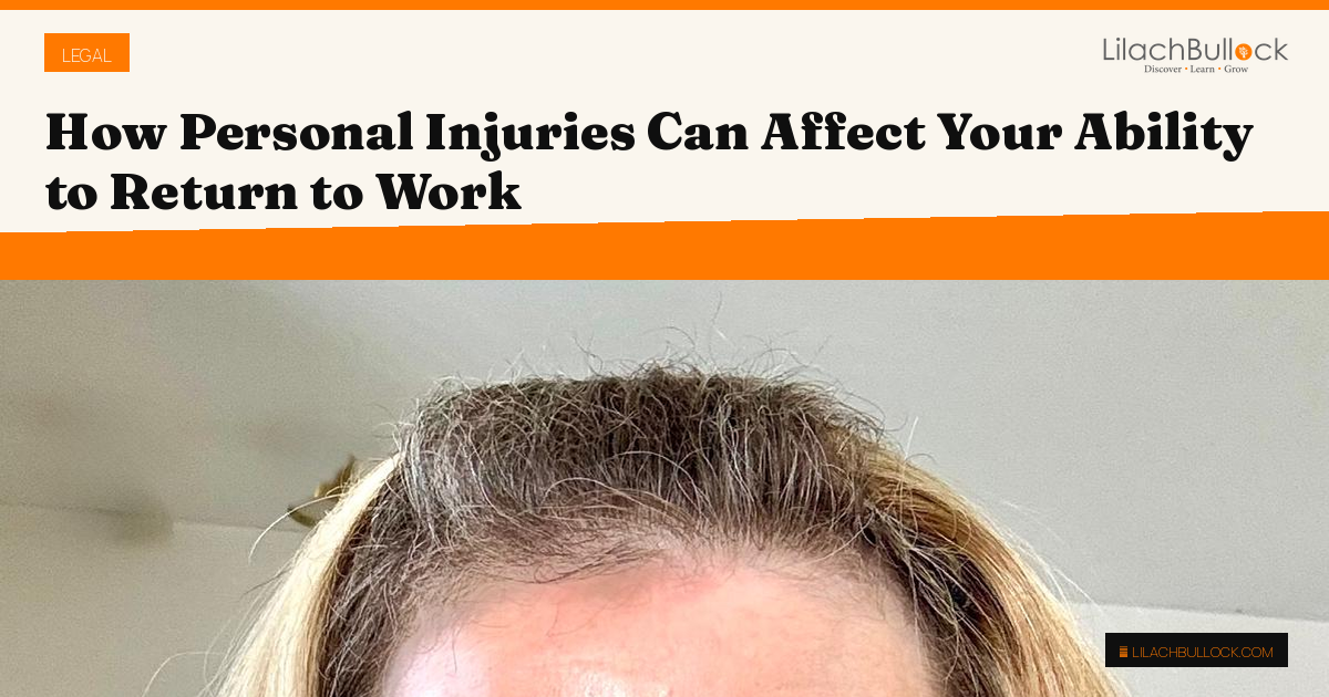 How Personal Injuries Can Affect Your Ability to Return to Work
