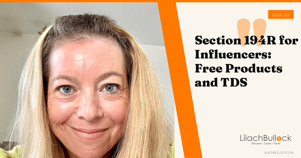 Section 194R for Influencers: Free Products and TDS