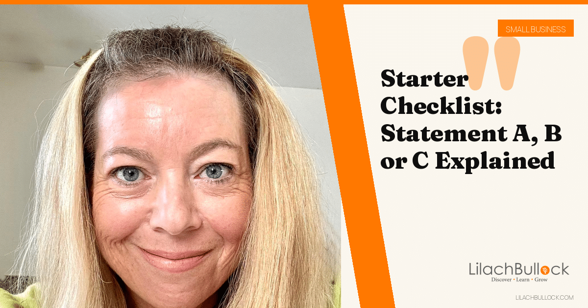 HMRC Starter Checklist: Which Statement to Pick and What It Does