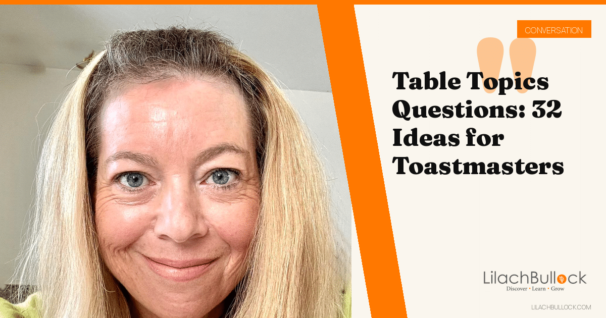 Table Topics Questions: 32 Ideas for Toastmasters