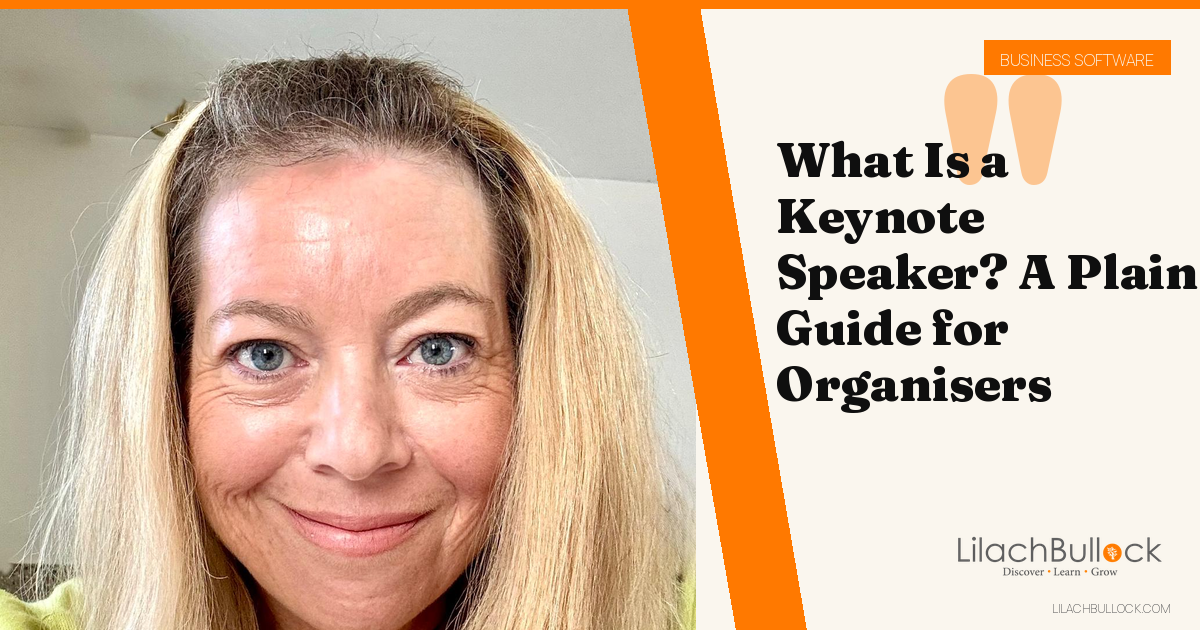 What Is a Keynote Speaker? A Plain Guide for Organisers