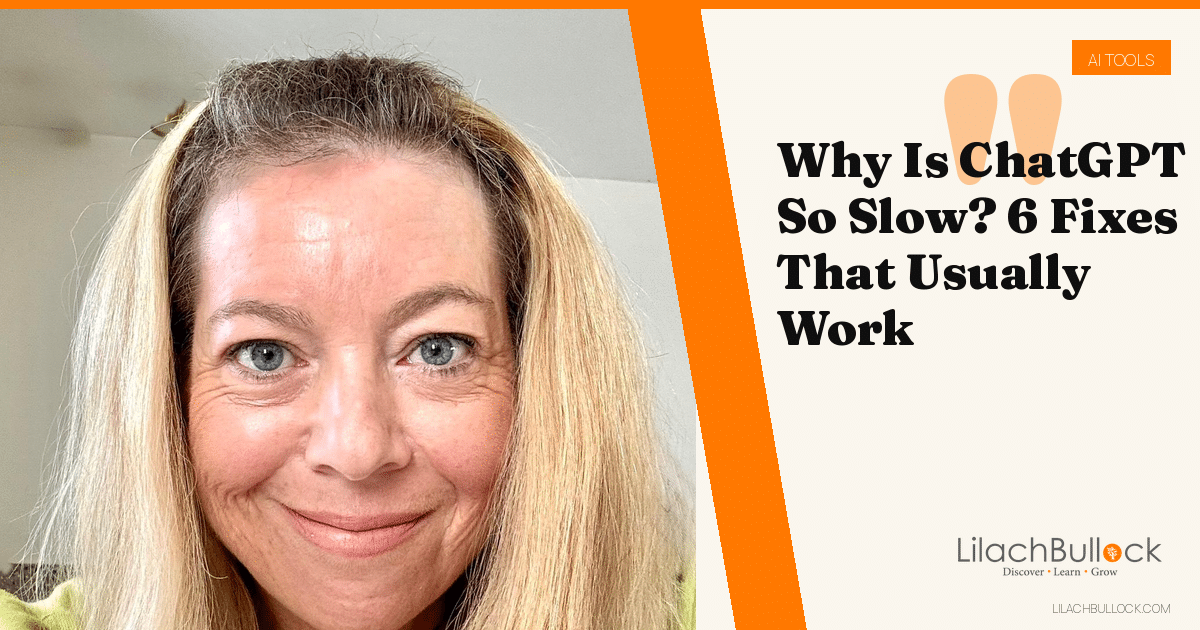 Why Is ChatGPT So Slow? 6 Fixes That Usually Work